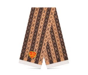 Buy Louis Vuitton Scarves Unisex Brown at Sasom – Authentic and Ready to Ship