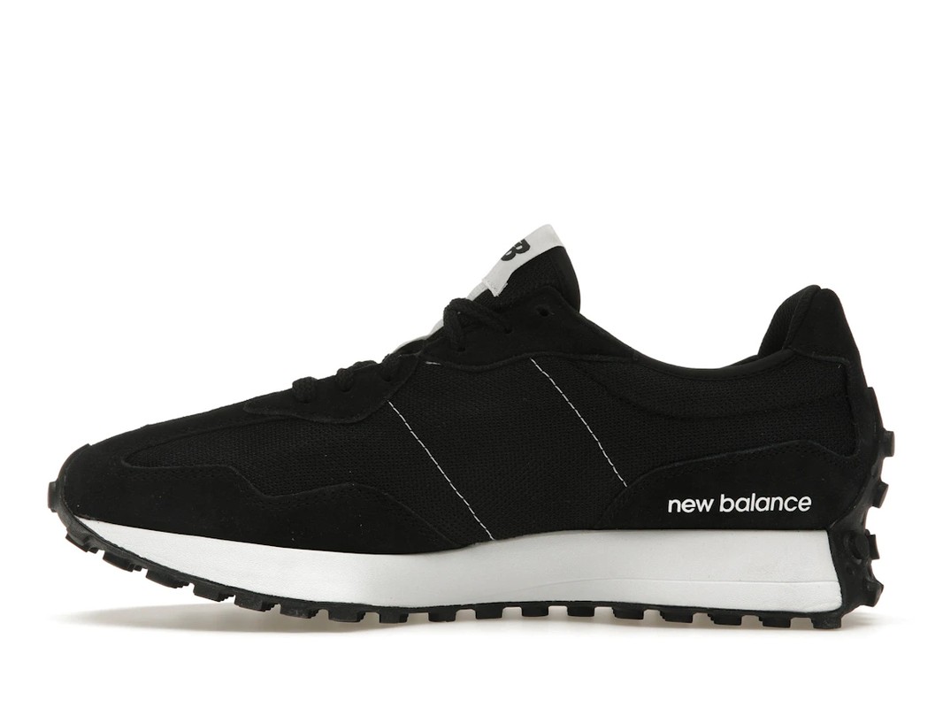 New Balance New Balance 327 Black White N Logo - view 3