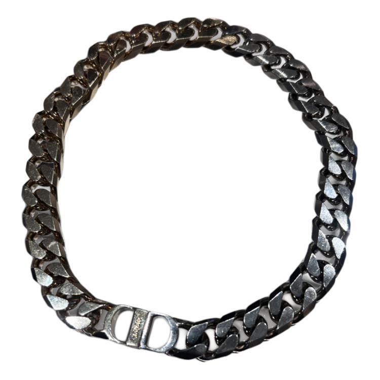 Dior Brass Silver-Plated Gold-Plated Necklaces Men's Gold