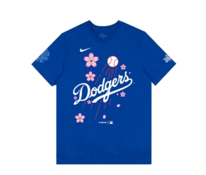 Buy Nike x Takashi Murakami x MLB World Tour Tokyo Series 2025 Dodgers Script SS Tee Blue at Sasom – Authentic and Ready to Ship