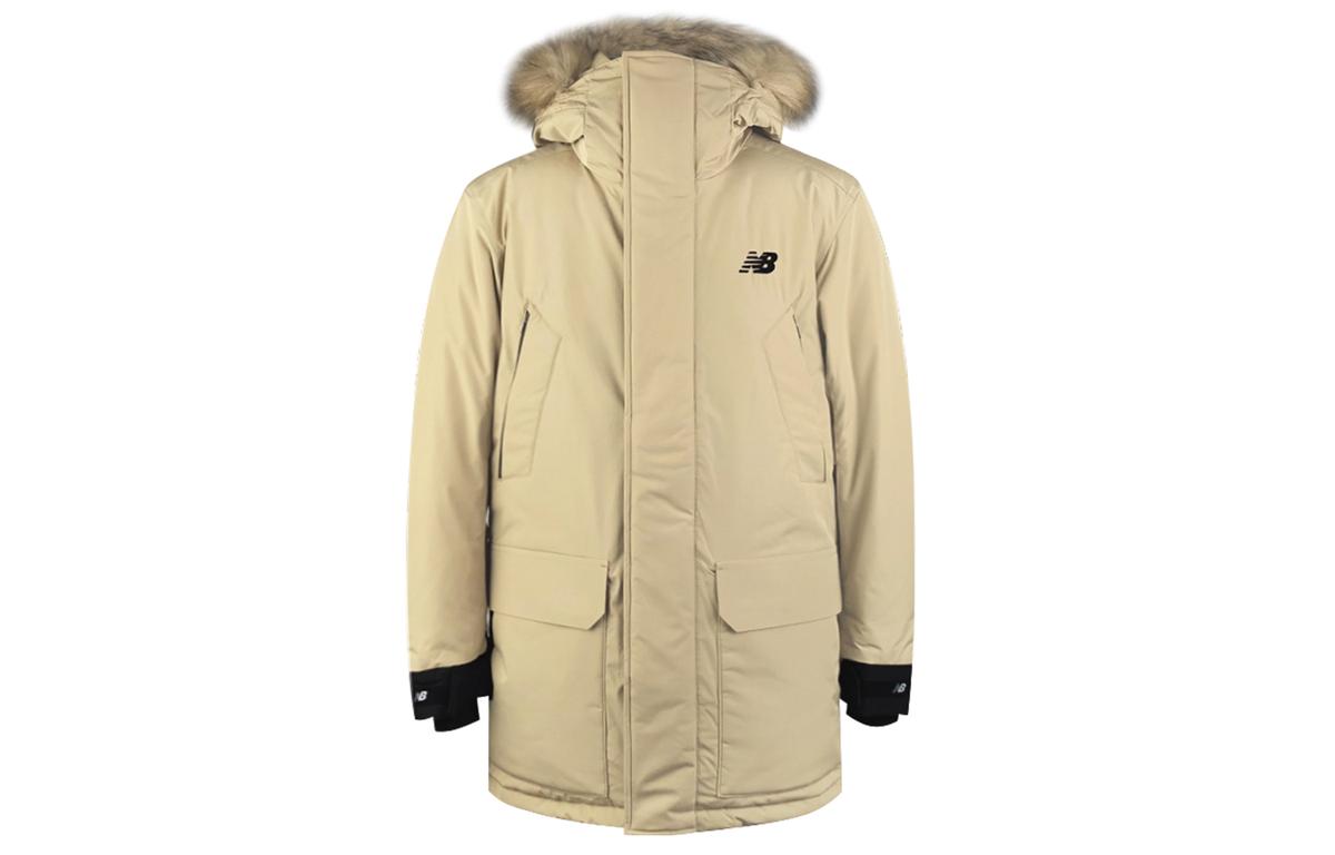 Down Jacket New Balance Fuzzy Jacket New Balance Fur Collar Warm