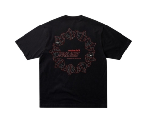Palace × Maharishi ロンT 黒 M 武道グラ/限定モデル Palace Maharishi Temple Star T-Shirt Black Men's - SS25 - US
