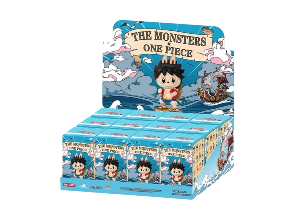 POPMART ワンピース LABUBU 4箱セット Pop Mart Labubu The Monsters x One Piece Series Blind Box