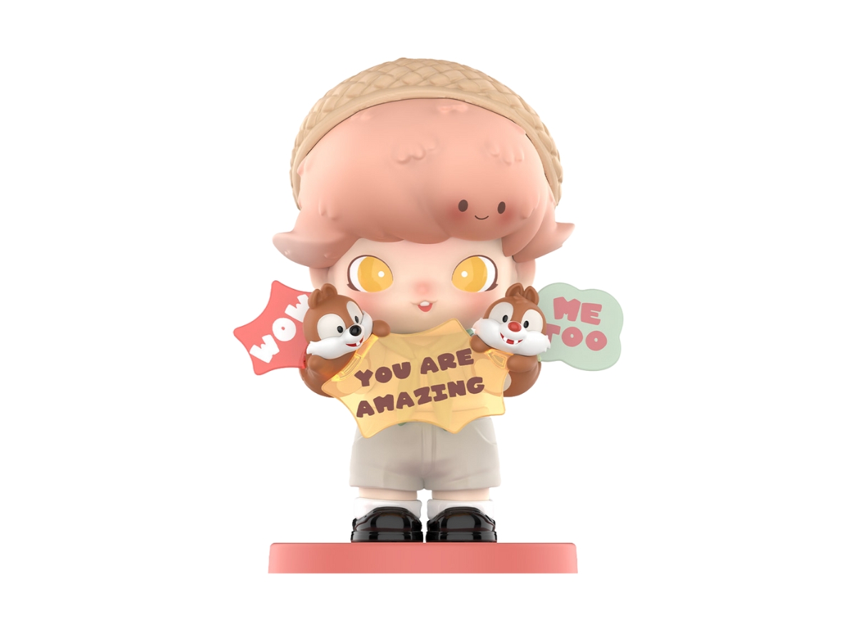 เช็คการ์ด) Pop Mart Chip And Dale Dimoo World × Disney