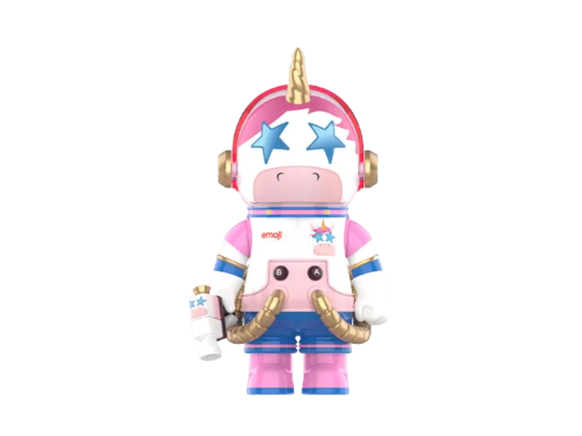 เช็คการ์ด) Pop Mart Unicorn (Secret 02) Mega Space Molly 100
