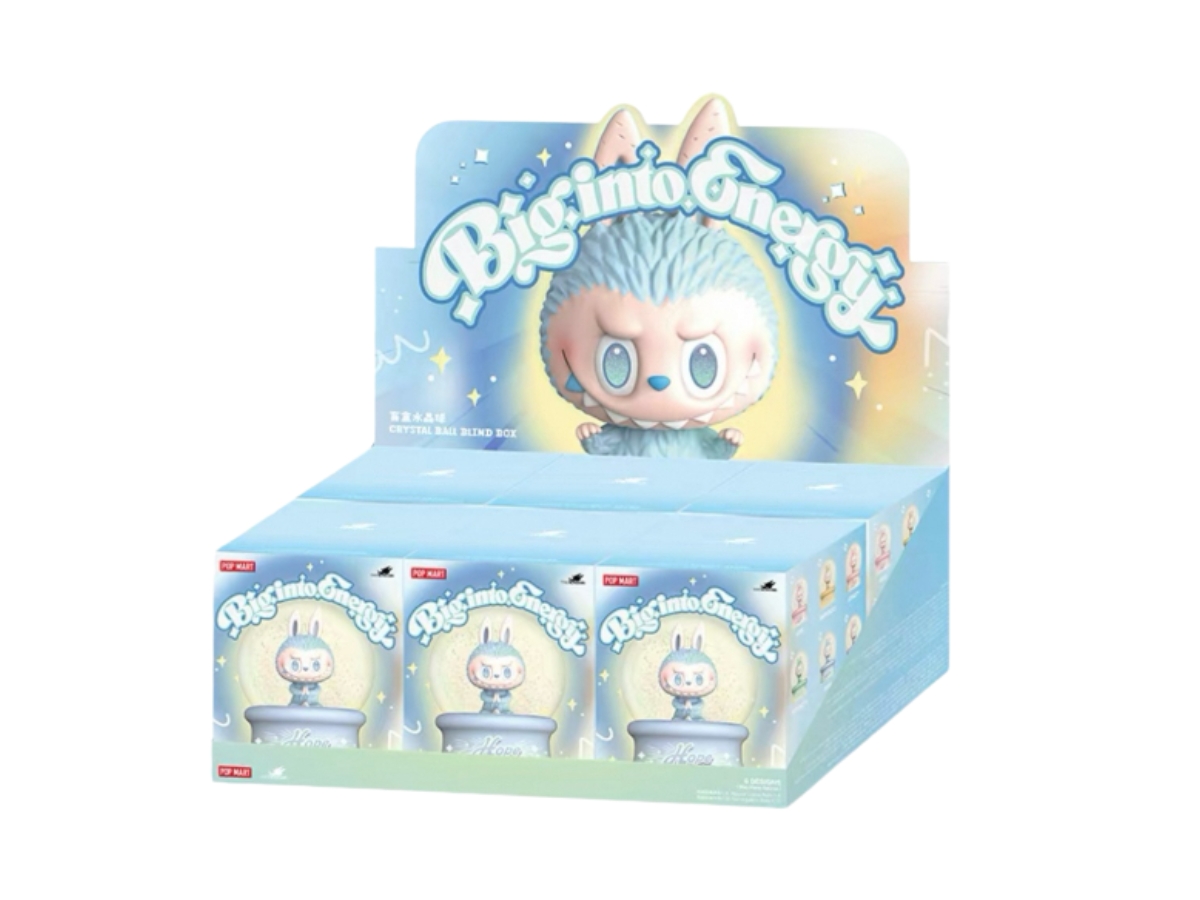 Pop Mart The Monster Labubu Big Into Energy Series Crystal Ball Blind PM Pop Mart The Monster Labubu Big Into Energy Series Crystal Ball Blind Box Whole Set 1