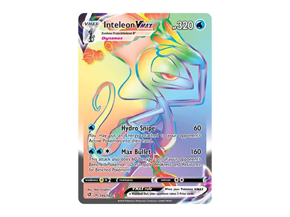 Buy Pokemon Inteleon VMAX RR [195/192] | Pokmon TCG | Sasom