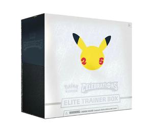 Buy Pokemon Card Game [EN Ver.] Sword & Shield 25th Anniversary Celebrations Elite Trainer Box at Sasom – Authentic and Ready to Ship