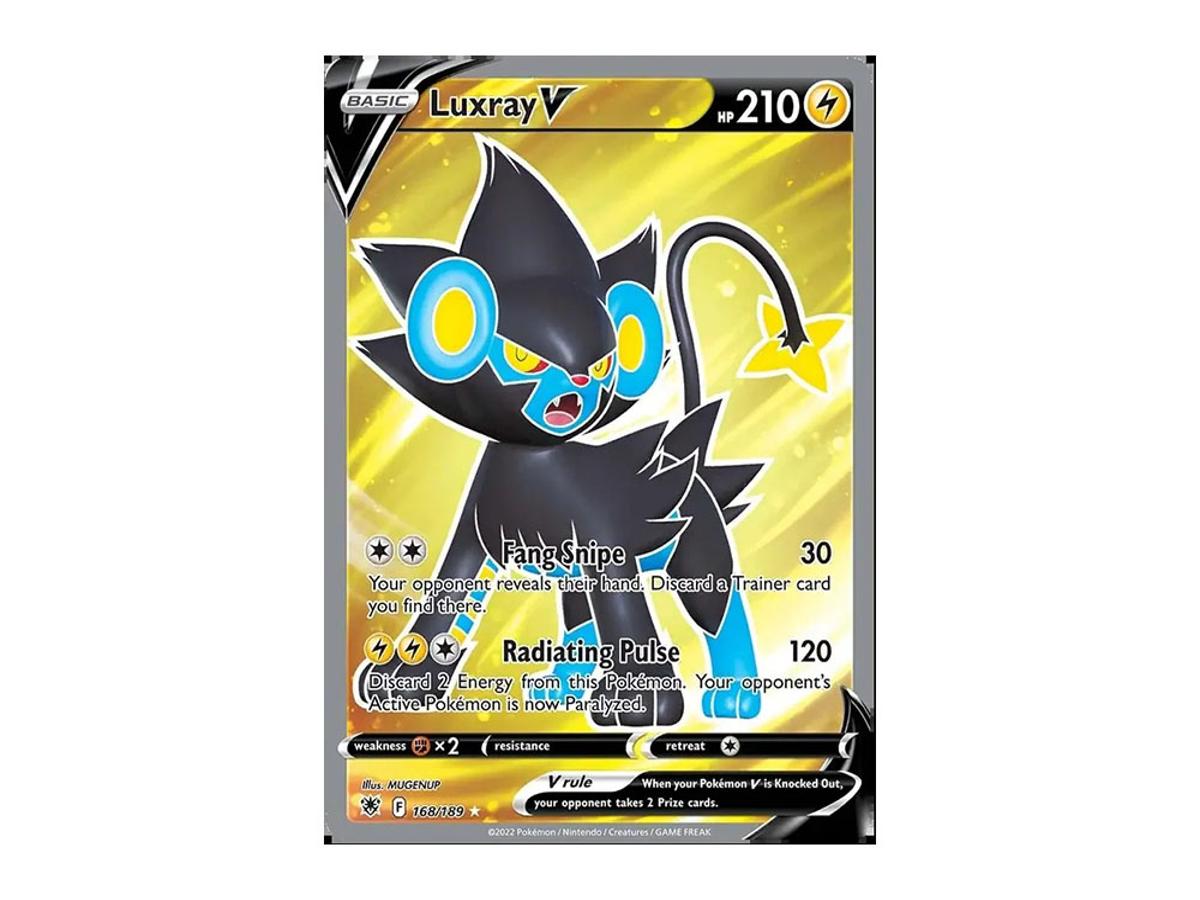 luxray v pokemon card value Pokemon Scarlet and Violet Twilight Masquerade Luxray Ex #195/167 Full –  Rotterdam Comics main image 0