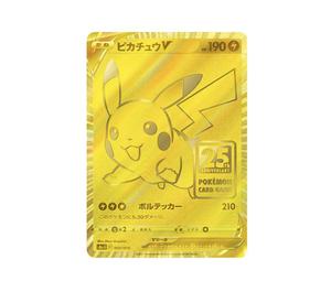 Buy Pokemon Pikachu V[S8a-G 001/015](25th Anniversary Golden Box) at Sasom – Authentic and Ready to Ship