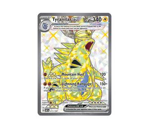 Buy Pokemon Tyranitar ex UR [OBF EN 211/197](Scarlet & Violet "Obsidian Flames") at Sasom – Authentic and Ready to Ship