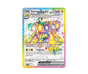 Buy Pokemon Galvantula ex UR [SCR EN 159/142](Scarlet & Violet "Stellar Crown") at Sasom – Authentic and Ready to Ship