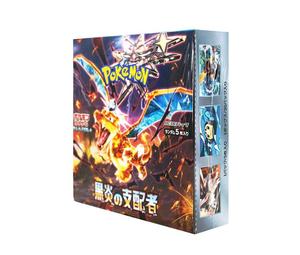 Buy Pokemon Card Game Scarlet & Violet Expansion Pack "Ruler of the Black Flame" Box at Sasom – Authentic and Ready to Ship
