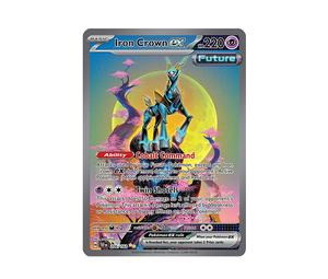 Buy Pokemon Iron Crown ex SIR [TEF EN 206/162](Scarlet & Violet "Temporal Forces") at Sasom – Authentic and Ready to Ship