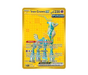 Buy Pokemon Iron Crown ex HR [TEF EN 216/162](Scarlet & Violet "Temporal Forces") at Sasom – Authentic and Ready to Ship