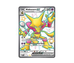Buy Pokemon Alakazam ex SUR [PAF EN 215/091](Scarlet & Violet "Paldean Fates") at Sasom – Authentic and Ready to Ship