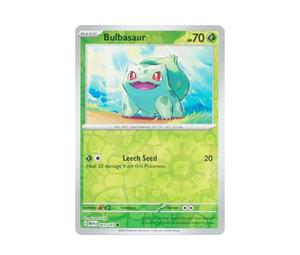 Buy Pokemon Bulbasaur C :Reverse Holo [MEW EN 001/165](Scarlet & Violet "151") at Sasom – Authentic and Ready to Ship