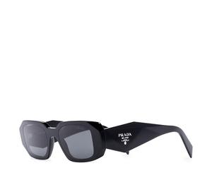 Buy Prada Plastic Square Sunglasses Unisex Black at Sasom – Authentic and Ready to Ship