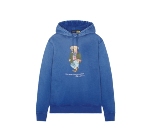 Buy Polo Ralph Lauren Bear Hoodie Blue at Sasom – Authentic and Ready to Ship