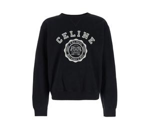 Buy Celine Blason Loose Sweatshirt In Cotton Fleece at Sasom – Authentic and Ready to Ship
