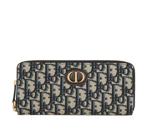 Buy Dior Oblique Print Wallet Women's Blue at Sasom – Authentic and Ready to Ship