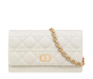 Buy Dior Caro Cow Leather Handheld Fanny Pack, Shoulder Bag, Crossbody Bag Women's Milk White at Sasom – Authentic and Ready to Ship