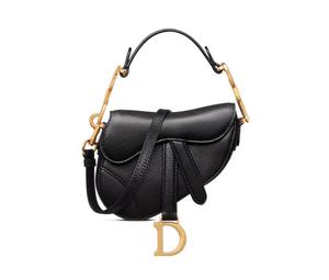 Buy Dior Saddle Goatskin Saddle Bag Shoulder Bag Crossbody Bag Handbag Extra Mini Women's Black at Sasom – Authentic and Ready to Ship