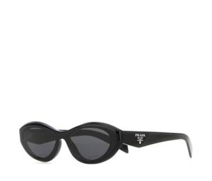 Buy Prada Acetate Oval Sunglasses Women's Black at Sasom – Authentic and Ready to Ship