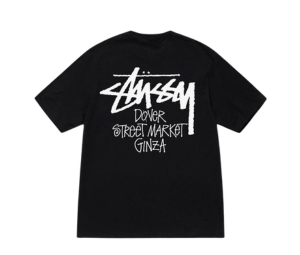 Stussy Stock Dsm Ginza Tee Black Shop Authentic at SASOM