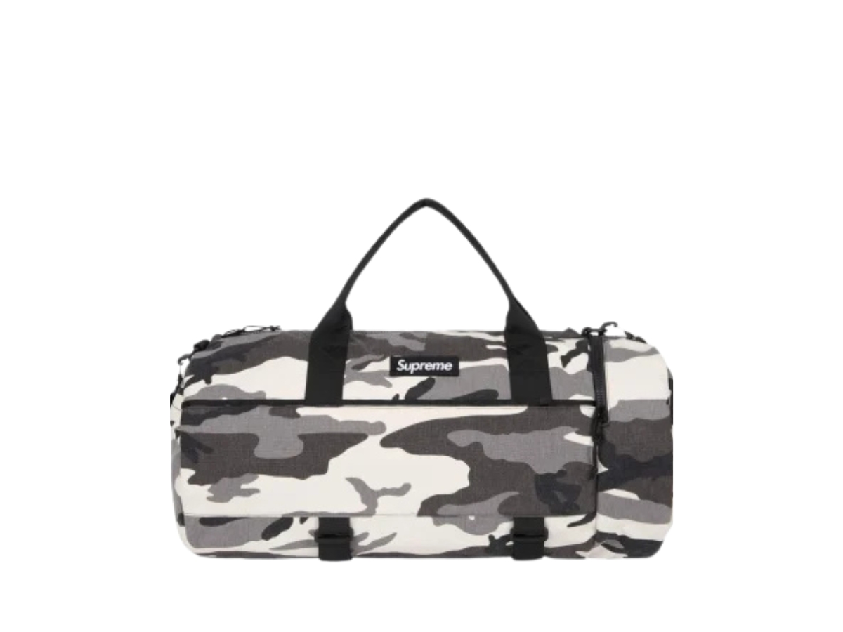 Supreme Duffle Bag Snow Camo Shop Authentic at SASOM