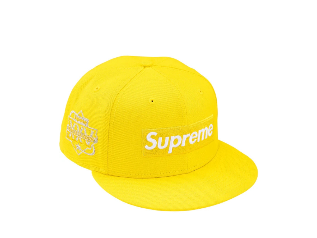 Buy Supreme Championship Box Logo New Era Yellow | SASOM