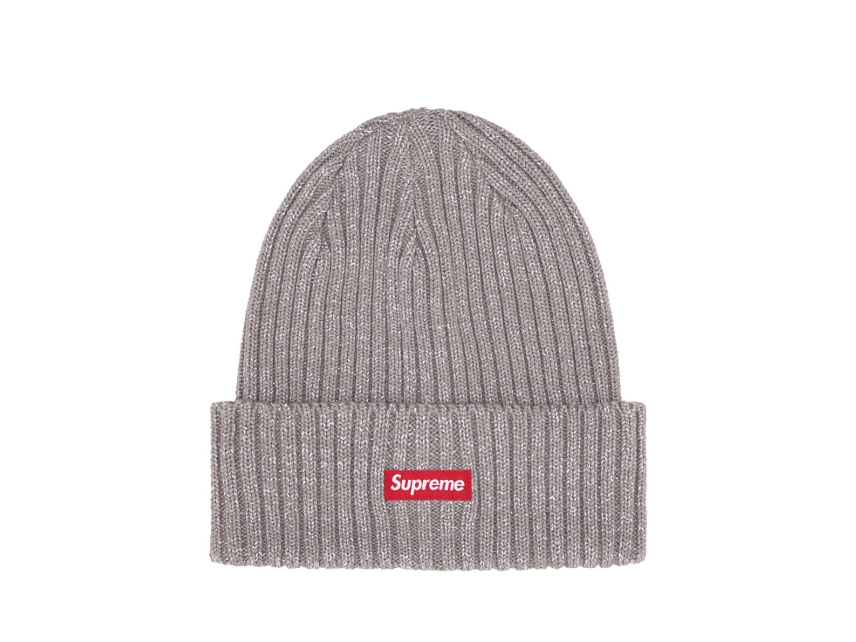 【新品未使用】Supreme Overdyed Beanie メタリックシルバー シュプリーム SUPREME over dyed beanie オーバーダイ ビーニー