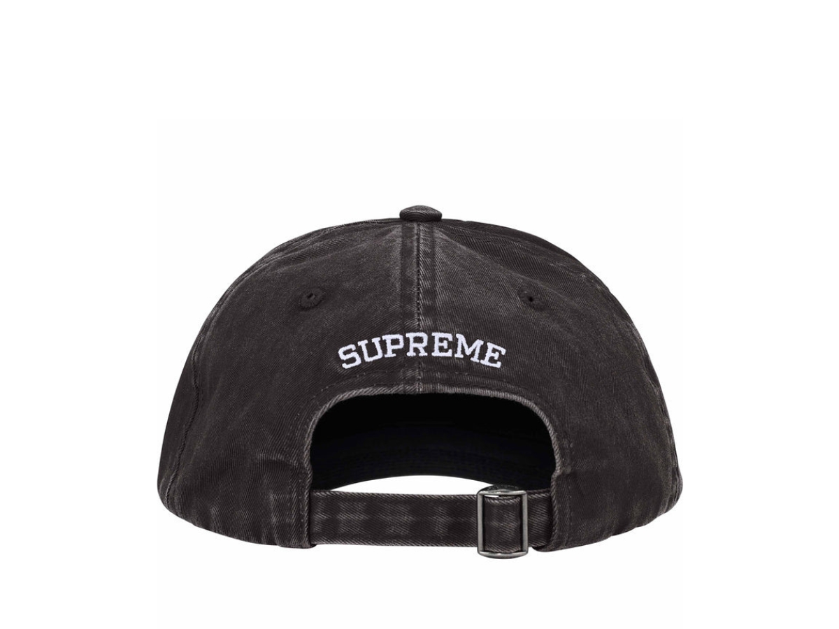 https://d2cva83hdk3bwc.cloudfront.net/SUP-HATASPCSL6PBOYU6-supreme-pigment-coated-s-logo-6-panel-black-2.jpg