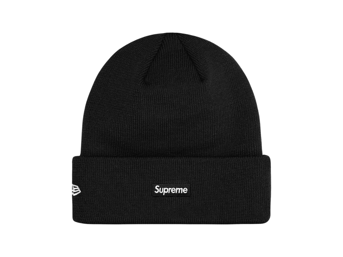Buy Supreme x New Era® S Logo Beanie Black (fw24) | SASOM