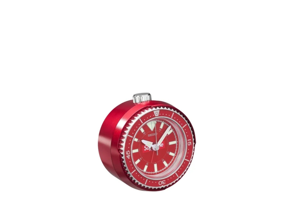 Supreme Seiko Mai Alarm Clock Red Shop Authentic at SASOM