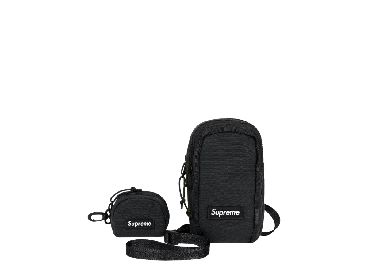 Buy Supreme Camera Bag And Mini Pouch Black | SASOM