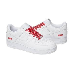 Buy Supreme x Nike Air Force 1 Low White at Sasom – Authentic and Ready to Ship
