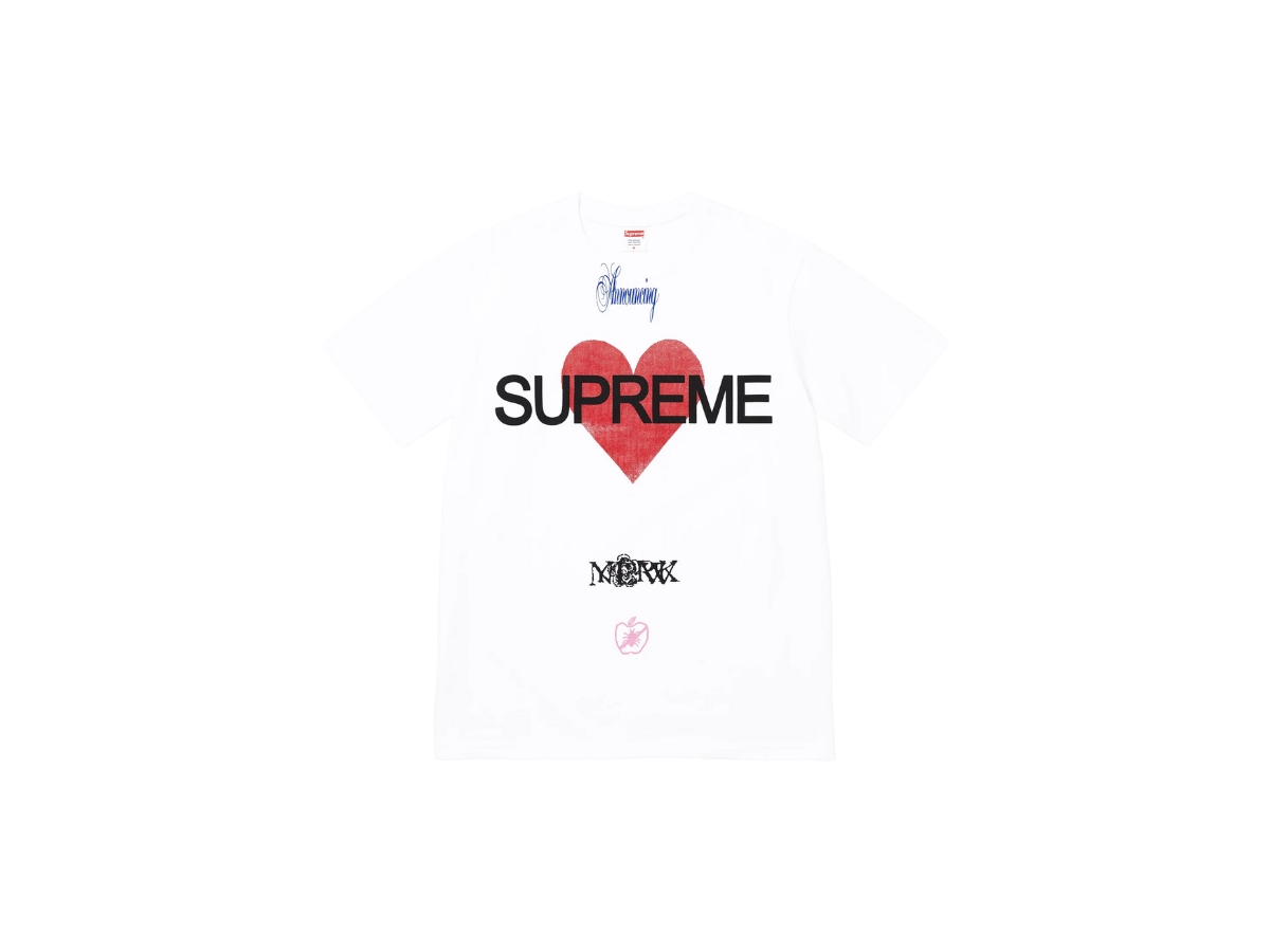 【Supreme】シュプリーム Announcing Tee ホワイト【se1371r】 Supreme Announcing Tee 