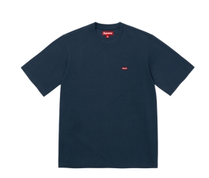 Buy Supreme Small Box Tee Navy (SS25) at Sasom – Authentic and Ready to Ship