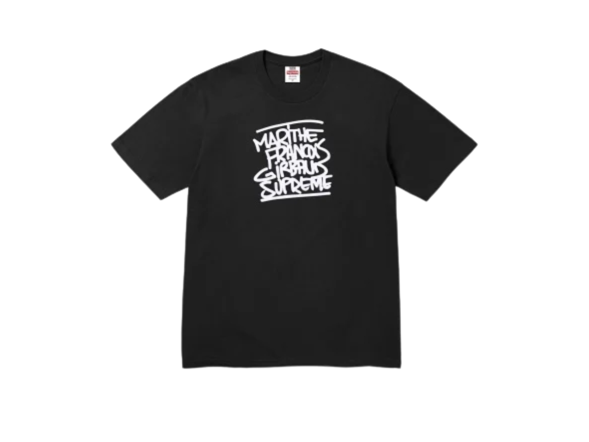 Buy Supreme x Marithe Francois Girbaud Tee Black | SASOM