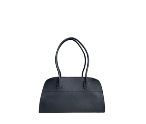 Buy The Row Small Margaux 12 In Balck Leather at Sasom – Authentic and Ready to Ship
