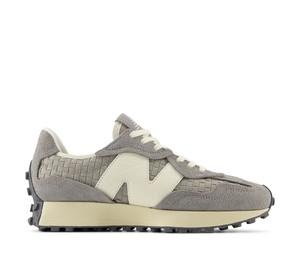 Buy New Balance 327 Woven Cement Grey Light Mushroom at Sasom – Authentic and Ready to Ship