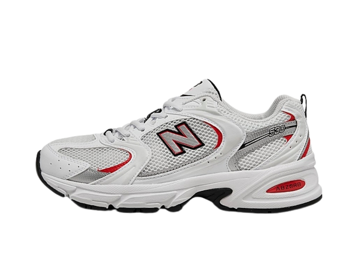 赤と白の帆 楽天市場】NEW BALANCE MR530SA width D WHITE RED SILVER