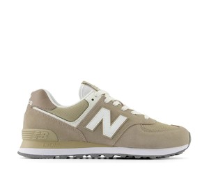 Buy New Balance 574 Light Mushroom Stoneware White at Sasom – Authentic and Ready to Ship