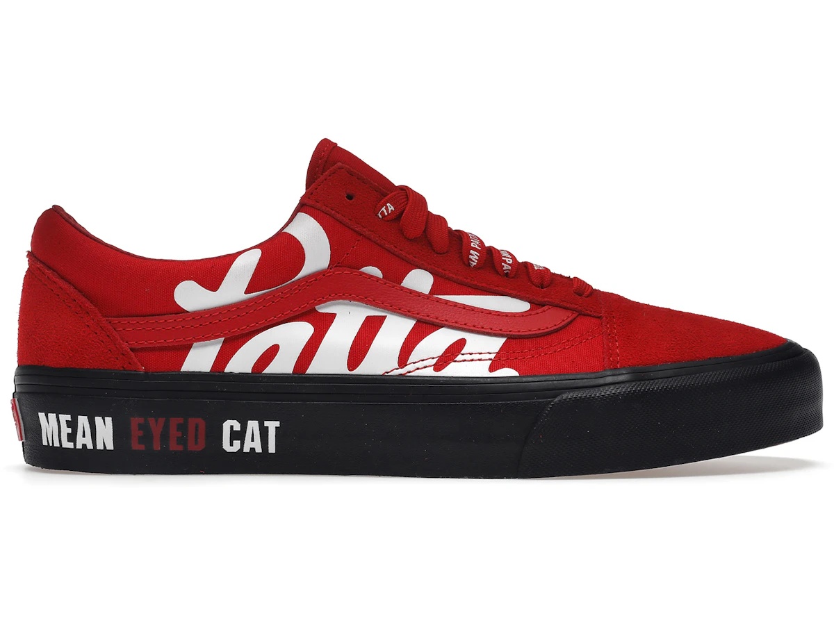 Vans UA Old Skool VLT LX Patta Mean Eyed Cat High Risk Red