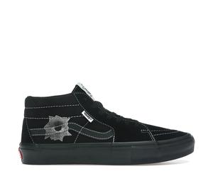 Buy Vans Skate Grosso Mid Supreme x Nate Lowman Black at Sasom – Authentic and Ready to Ship