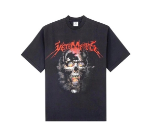 Vetements Rammstein Oversized Printed Cotton-Jersey T-Shirt