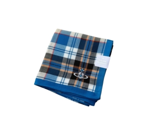 Buy Vivienne Westwood Handkerchief Cotton Blue at Sasom – Authentic and Ready to Ship