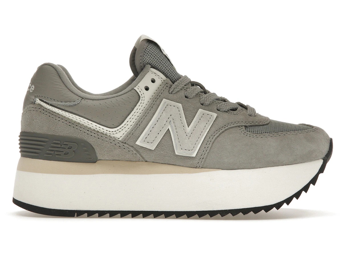 New Balance Women Grey New Balance New Balance 574 Plus Grey