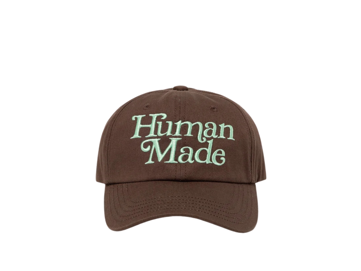 Buy Human Made X Girls Don't Cry 6Panel Cap Brown | SASOM